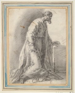 Aziz Figür Diz çökmüş by Unknown