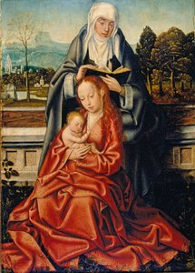 Aziz Anne ile Bakire ve Çocuk, 15. yüzyıl by Unknown