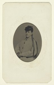 İsimsiz (Şapkalı Bir Kadın Portresi) by Unknown