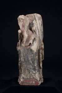 Bakire ve Çocuk (Angers Saint Martin kilisesinden) by Unknown