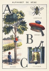 A B C: ağaç, arı, bere, çan by Unknown artist