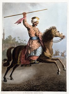 Atında Bir Memluk - “Mısır, Filistin ve Osmanlı İmparatorluğunun Diğer Bölgelerinde Görüşler””” by Unknown artist