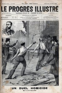 Bir cinayet düellosu - 1 Mart 1895