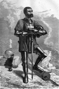 16. yüzyılda Rodos (Yunanistan) şehrinden bir şövalye. by Unknown artist
