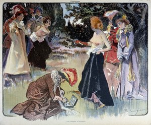 Bir namus meselesi: kılıçlı kadınların düellosu by Unknown artist