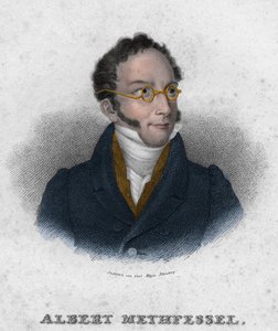 Albert Gottlieb Methfessel (1785-1869) - İngiliz besteci ve orkestra şefi by Unknown artist