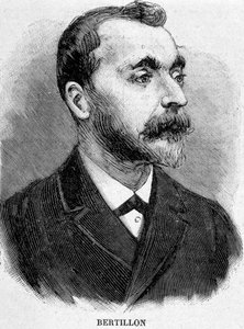 Alphonse Bertillon (1853-1914), Fransız bilim adamı, antropometrinin yaratıcısı. by Unknown artist
