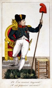 Ve her zaman ilk aşkına geri dönüyoruz, 1815