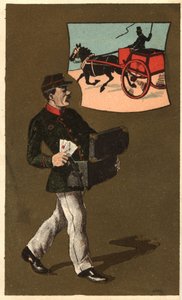 Anonim kromolitografi, 19. yüzyılın sonlarında. by Unknown artist