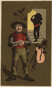 Anonim kromolitografi, 19. yüzyılın sonlarında. by Unknown artist
