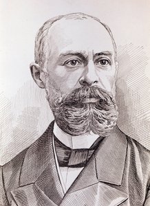 Antoine-Henri Becquerel, Fransız fizikçi (Gravür) by Unknown artist