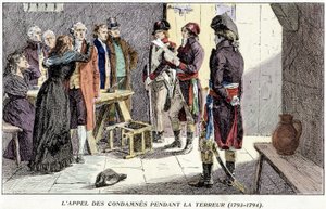 Terör Sırasında Hükümlülerin Temyizi (1793-1794) by Unknown artist