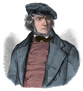 Ağustos Heinrich Hoffmann (Hoffmann von Fallersleben) by Unknown artist