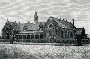 Avustralya: Bir Adelaide Devlet Okulu, 1885 dolayları (gravür) by Unknown artist