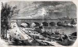 Auteuil Viyadüğü (Point du Jour Köprüsü) 1867