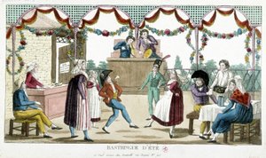 Top: Yaz bastringue, n.d., 18. yüzyılın sonları by Unknown artist