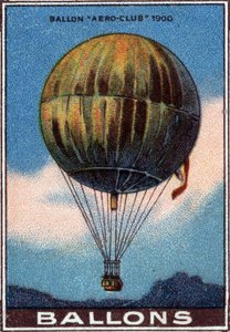 Balon "aero kulübü" ("aero club") by Unknown Artist