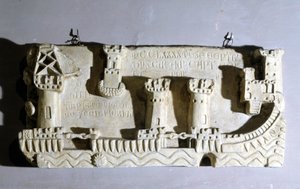 Eski Pisa limanını temsil eden kısma. Korsika