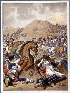 Moskova Muharebesi (ayrıca Borodino Muharebesi), 7 Eylül 1812. by Unknown Artist