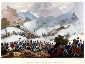 Pireneler Savaşı, 28 Temmuz by Unknown artist