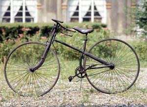 Bianchi bisikleti. 1885 modeli by Unknown artist
