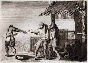 Royaumont İncili, Eski Ahit: Babasının Lanetli Cham