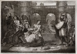 Royaumont İncili, Eski Ahit: Jeremiah Prophete. Kutsal Peygamber ve çukur. 1811