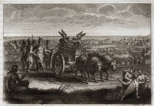Royaumont İncili, Eski Ahit: Ark geri döndü. Filistliler, her gün yol açtığı kötülüklerden kaçınmak için Ahit Sandığı