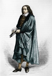 Blaise Pascal (1623-1662), Fransız matematikçi, fizikçi ve yazar. by Unknown artist