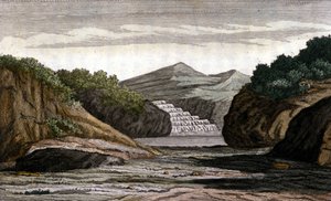 Brezilya, nehir ve altın pepitler açısından zengin topraklar. 19. yüzyıl gravürü) /Leemage by Unknown artist