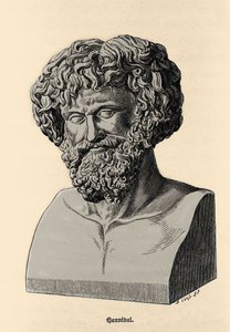 Hannibal veya Annibal Barca'nın büstü (MÖ 247 - MÖ 183), Kartacalı general ve devlet adamı. by Unknown artist