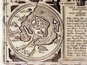 17. yüzyıldan kalma tarihi bir atlasta Tunus Körfezi