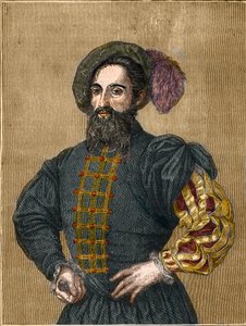 Cesare Borgia (1475-1507) Valencia Dükü. (gravür) (19. yüzyıl). by Unknown artist