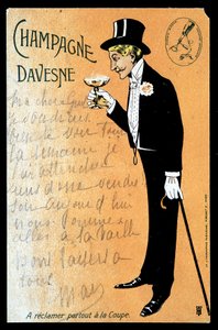 Champagne Davesne, 20. yüzyıl başı by Unknown Artist