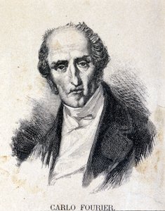 Charles Fourier (1772-1837), Fransız filozof ve ekonomist. by Unknown artist