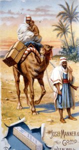 Çikolata reklamı “” Josef Manner & Gomp, Viyana””. by Unknown artist
