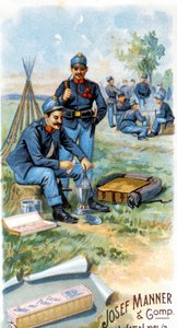 Çikolata reklamı “” Josef Manner & Gomp, Viyana””. by Unknown artist