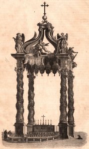Ciborium, Saint Peter, Roma, İtalya by Unknown