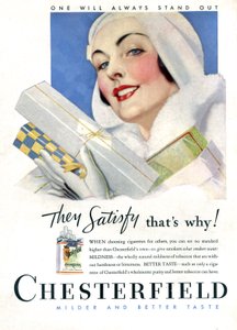 Sigara Chesterfield by Unknown Artist