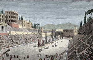 Circus Maximus - Büyük sirk veya sirk Maxime, Roma