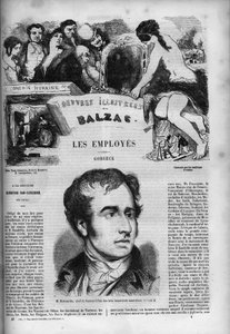 “” Les Employes “” romanının kapağı by Unknown artist