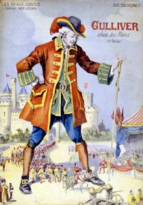 “Cücelerde Gulliver (Lilliputiens)”in kapağı. 19. yüzyıl illüstrasyonu. by Unknown artist