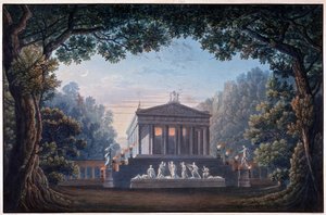Opera için dekorasyon “” Oper Olympia”” by Unknown artist