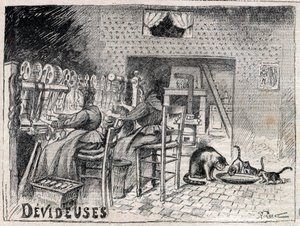 Devideuses - Atelier de Canut - Lyon