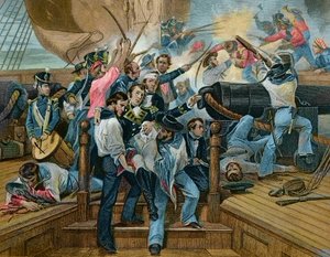 Gemiden Vazgeçme - Anglo-Amerikan Savaşı, Amerika Birleşik Devletleri by Unknown artist