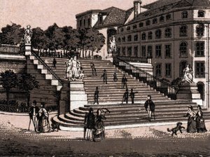 Dresden, Almanya: Bruhlsche Terrace