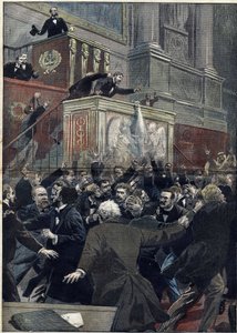 Dreyfus davası - Temsilciler Meclisi - 22 Ocak by Unknown artist