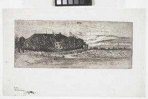 Ein Münchener Bierkeller (Bir Münih Birahanesi); Bavyerakeller (gravür) by Unknown artist