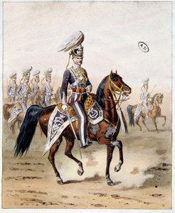 Hindistan İngiliz Armee: Madras süvari by Unknown artist