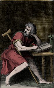 Epictete - Epiktetos Yunan Stoacı filozof by Unknown artist